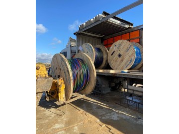 Поставка СИП 4х185 на строительный объект в Красногорский район Московской области