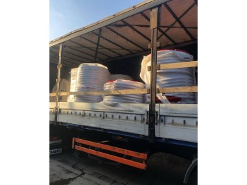 Двухслойная гофрированная труба DKC едет к нашему постоянному заказчику.