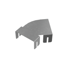 Крышка горизонтально-изменяемого угла 0-45 гр. 100 мм "ПЛЮС" HD  KIGLplus100 HD   КМ-профиль