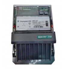 Счетчик Меркурий 230 ART-01 RN 5-60А/400В (мнтар.) ЖКИ (монт. пл.)