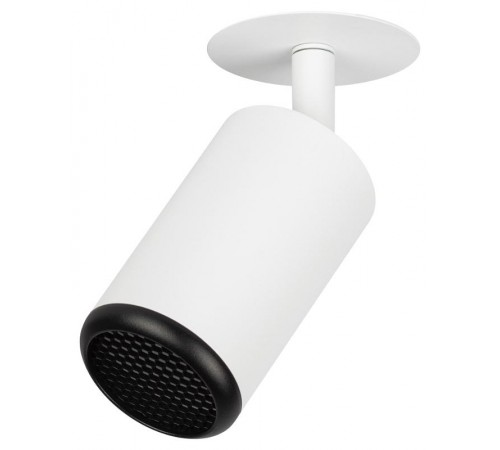 Встраиваемый светильник алюминиевый  KL106 WH/BK MR16 GU5.3 белый/черный матовый   Б0061628  ЭРА