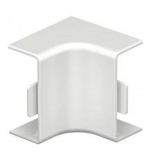 Крышка внутреннего угла кабельного канала WDK 15x40 мм (ПВХ,белый) (WDK HI15040RW)  6191851  OBO Bettermann