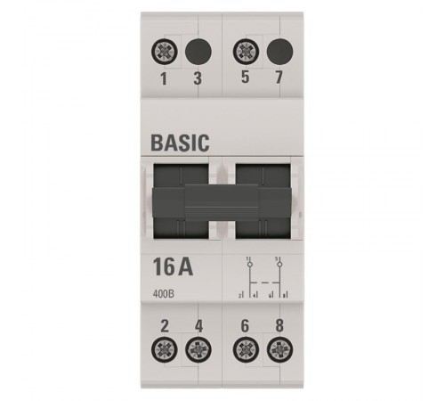 Переключатель трехпозиционный 2P 16А EKF Basic  tps-2-16  EKF