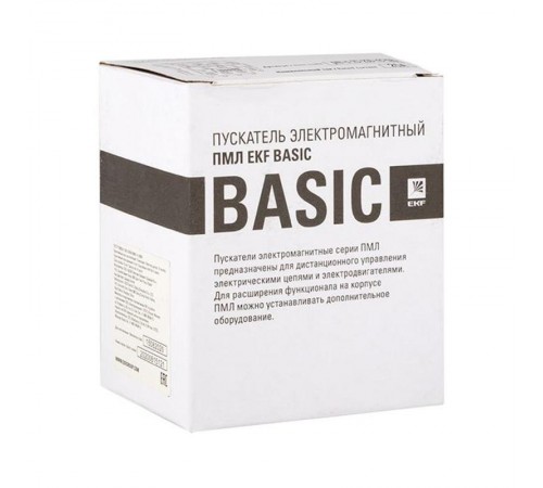 Пускатель электромагнитный серии ПМЛ-2160ДМ 25А 230В  Basic  pml-s-25-230-basic  EKF