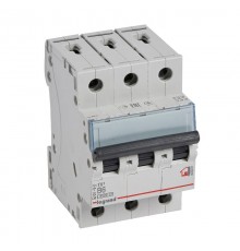 Выключатель автоматический трехполюсный TX3 6000 6А B 6кА  403997  Legrand