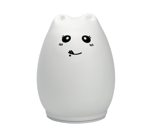 Настольный светодиодный детский ночник NN303 2W RGB, Li-ion, USB кабель , кошка 1/10/40  NN303  Gauss