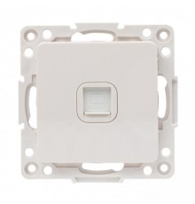 Стокгольм Механизм Розетки RJ-45 1-местной белый PROxima  EYK01-035-10  EKF