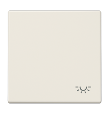 Клавиша для  выключателя с символом "свет"; слоновая кость  LS990L  Jung