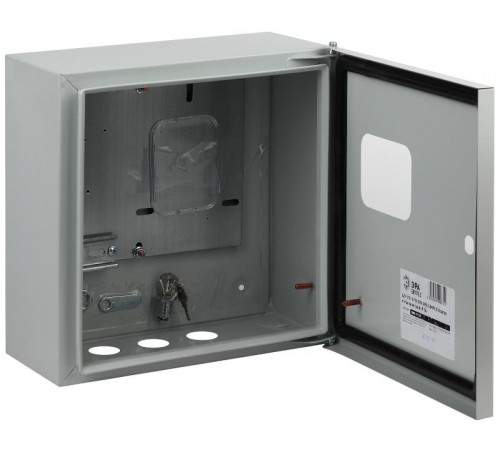 Щит учета металлический навесной ЩУ-1-1-0-76 IP54 (310x300x155) SIMPLE  Б0046702  ЭРА