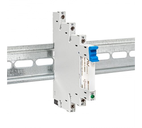 Реле промежуточное с розеткой в сборе РП slim 23/1 6A 230В AC  rps-23-1-60-rms230AC  EKF