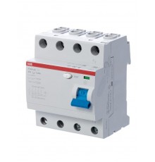 Выключатель дифференциальный (УЗО) F204 4п 80А 500мА тип AC  2CSF204001R4800  ABB