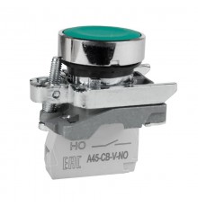 Кнопка OptiSignal D22 C4-P-310 зеленая металл 1НО XB4BA31 332167 КЭАЗ