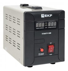 Стабилизатор напряжения электронный напольного исполнения TITAN -TF-1000  stab-TF-1000 EKF