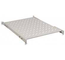 19" усиленная стационарная полка глубиной 400мм, серая  FS35-400MP  ITK