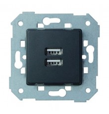 Simon 75 Механизм Зарядное устройство 2xUSB, 1.5А, 230В, S82, S82N, S82 Detail  7501096-039  Simon