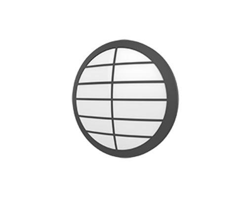 Cветильник светодиодный для ЖКХ NERO FLEX IP65 300*85 мм 15Вт 4000К черный с рамкой решетка  V1-U0-T0821-21F03-6501540  VARTON