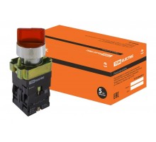 Переключатель BK 2465 2 положения красный 1з+1р   SQ0703-0015  TDM