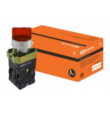 Переключатель BK 2465 2 положения красный 1з+1р   SQ0703-0015  TDM