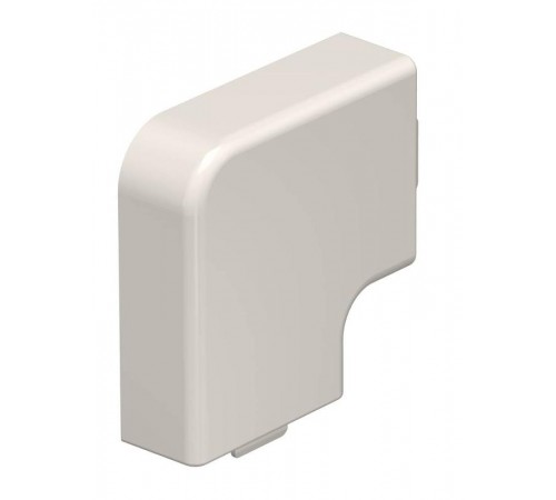 Крышка плоского угла кабельного канала WDK 15x40 мм (ПВХ,кремовый) (WDK HF15040CW)  6161227  OBO Bettermann