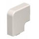 Крышка плоского угла кабельного канала WDK 15x40 мм (ПВХ,кремовый) (WDK HF15040CW)  6161227  OBO Bettermann