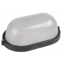 Светильник для ЖКХ НПП 1401 60Вт Е27 IP54 черный/овал  LNPP0-1401-1-060-K02  IEK