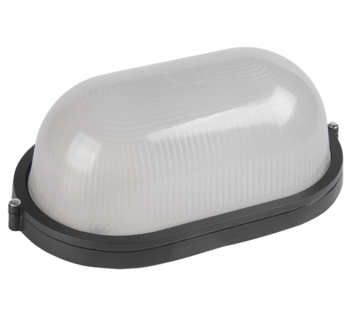 Светильник для ЖКХ НПП 1401 60Вт Е27 IP54 черный/овал  LNPP0-1401-1-060-K02  IEK