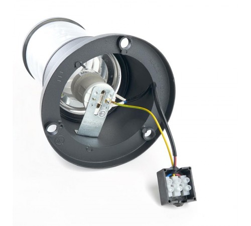 Светильник садово-парковый, 230V E27, DH0800, черный (столб)  41915  FERON