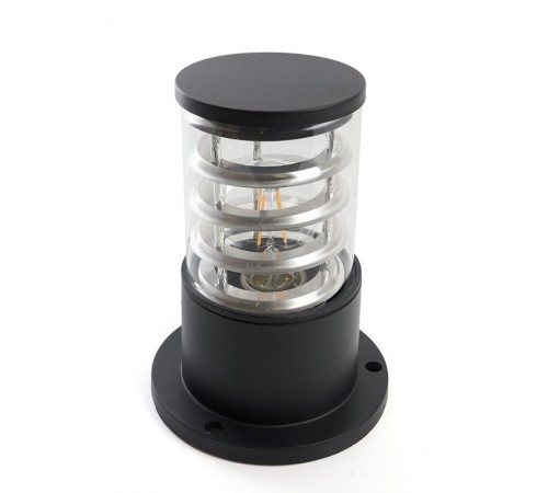 Светильник садово-парковый, 230V E27, DH0800, черный (столб)  41915  FERON