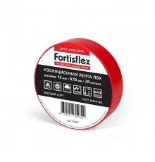 Изолента ПВХ 15x0.13х20 (красн)  90807  Fortisflex
