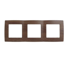 Рамка на 3 поста 12-5003-10  ,  венге  Б0014770  ЭРА