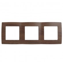Рамка на 3 поста 12-5003-10  ,  венге  Б0014770  ЭРА