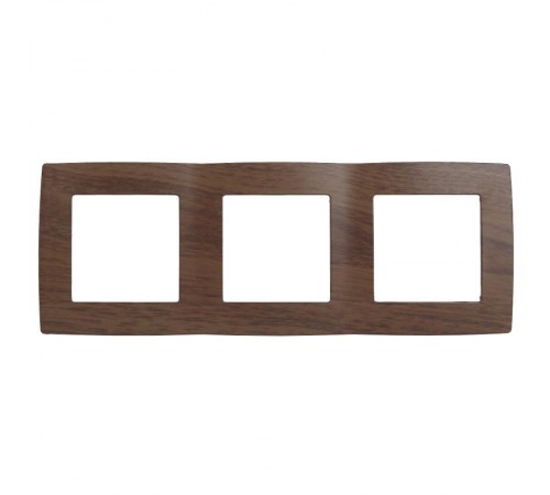 Рамка на 3 поста 12-5003-10  ,  венге  Б0014770  ЭРА
