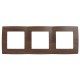 Рамка на 3 поста 12-5003-10  ,  венге  Б0014770  ЭРА