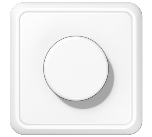 Роторный LED диммер с роторным ВКЛ/ВЫКЛ CD5544.03VWW Jung