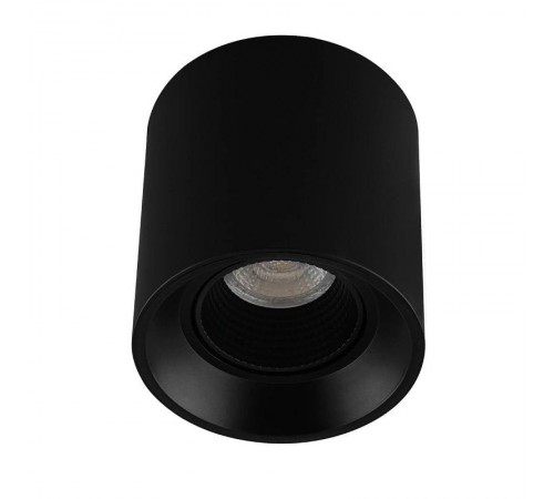 Светильник светодиодный накладной DK3090-BK IP20, 10Вт, GU5.3, LED, черный/черный, пластик  DK3090-BK  DENKIRS