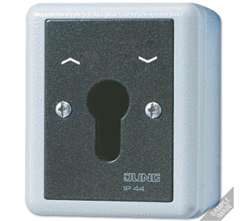 Выключатель для замочного механизма 10A 250V ~; для накладного монтажа IP44  833.18G  Jung
