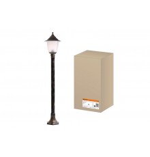 Светильник садово-парковый Прага Эл-11-73-125Б 60 Вт Е27 напольный на стойке h-1.25 м бронза  SQ0330-0520  TDM