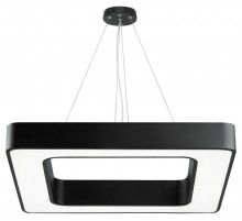 Светильник светодиодный Geometria Quadro SPO-161-B-40K-060 60Вт 4000К 5500Лм IP40 600*600*80 черный подвесной ЛТ  Б0058891  ЭРА