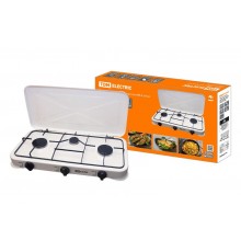 Плитка газовая трёхконфорочная, ГП-3, белая,  SQ2515-0003  TDM