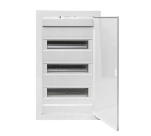 Встраиваемый силовой щит "Nova" 36 мод. с пластик. дверью IP41 Proxima  nv-pb-pd-3  EKF