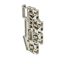 Колодка клеммная самозажимная двойная JXB-ST-2.5 24А серая EKF PROxima  plc-jxb-st-2.5-4-2  EKF