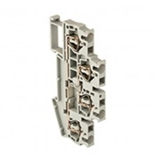 Колодка клеммная самозажимная двойная JXB-ST-2.5 24А серая EKF PROxima  plc-jxb-st-2.5-4-2  EKF