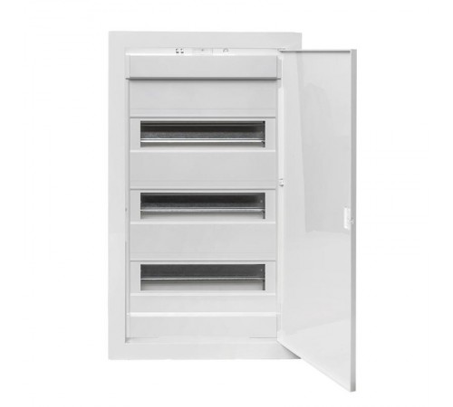 Встраиваемый силовой щит "Nova" 36 мод. с пластик. дверью IP41 Proxima  nv-pb-pd-3  EKF