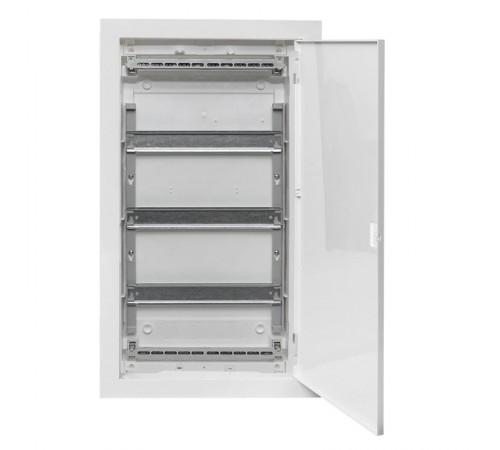 Встраиваемый силовой щит "Nova" 36 мод. с пластик. дверью IP41 Proxima  nv-pb-pd-3  EKF