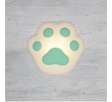 Силиконовый ночник Кошачья лапа бирюзовый  503-006  NEON-NIGHT