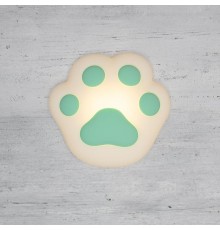 Силиконовый ночник Кошачья лапа бирюзовый  503-006  NEON-NIGHT