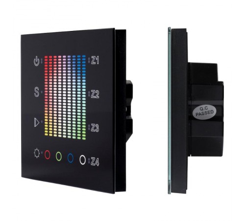 Панель SR-2300TP-IN Black (DALI, RGBW)  020239  Arlight