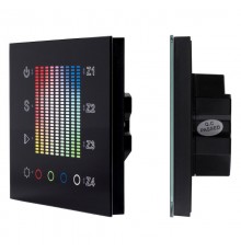 Панель SR-2300TP-IN Black (DALI, RGBW)  020239  Arlight