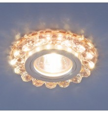 Светильник точечный встраиваемый 6036 MR16 GD золото с подсветкой  a030585  Elektrostandard