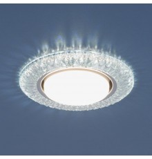 Светильник точечный встраиваемый 3020 GX53 CL прозрачный  a035091  Elektrostandard